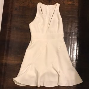 White cocktail dress